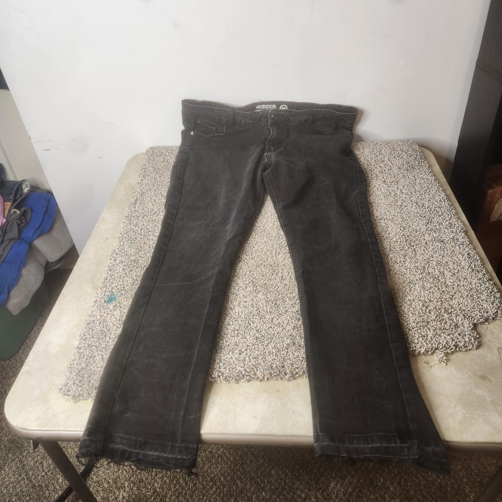 Mecca‎ jeans Black Stretch Jeans 38x32 Y2k Grunge 90's